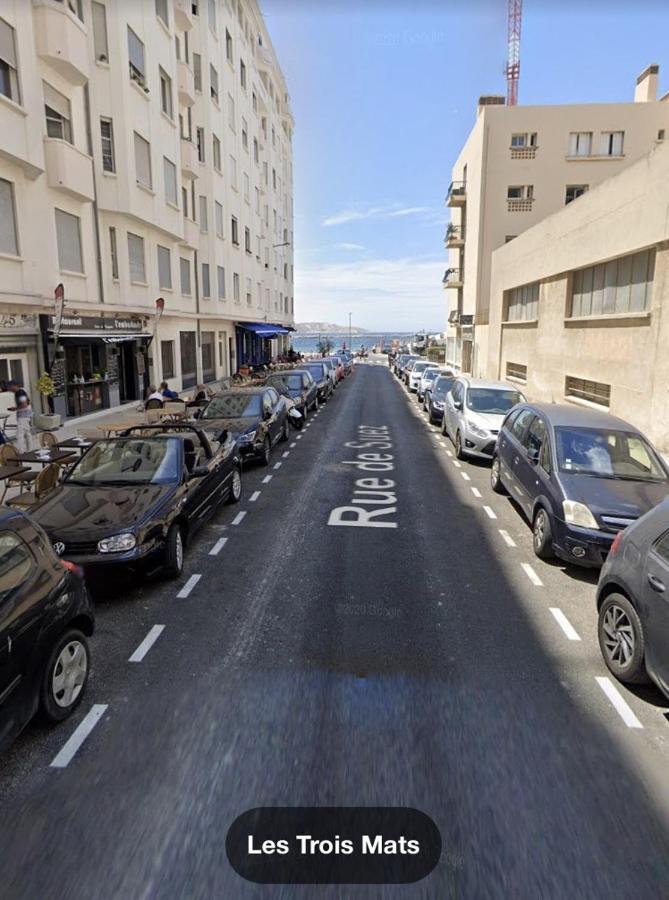 T2 Plage Catalans-Vieux Port Leilighet Marseille Eksteriør bilde