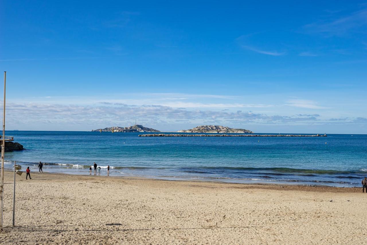 T2 Plage Catalans-Vieux Port Leilighet Marseille Eksteriør bilde